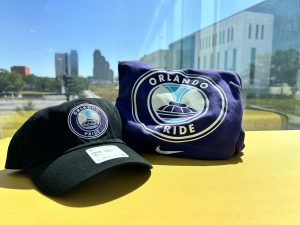 Image of Orlando Pride Fan Package that includes an Orlando Pride Hat and Orlando Pride Tanktop